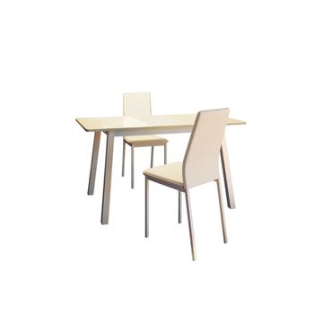 Стол и 2 стула Leset Морон Бри (кремовый)