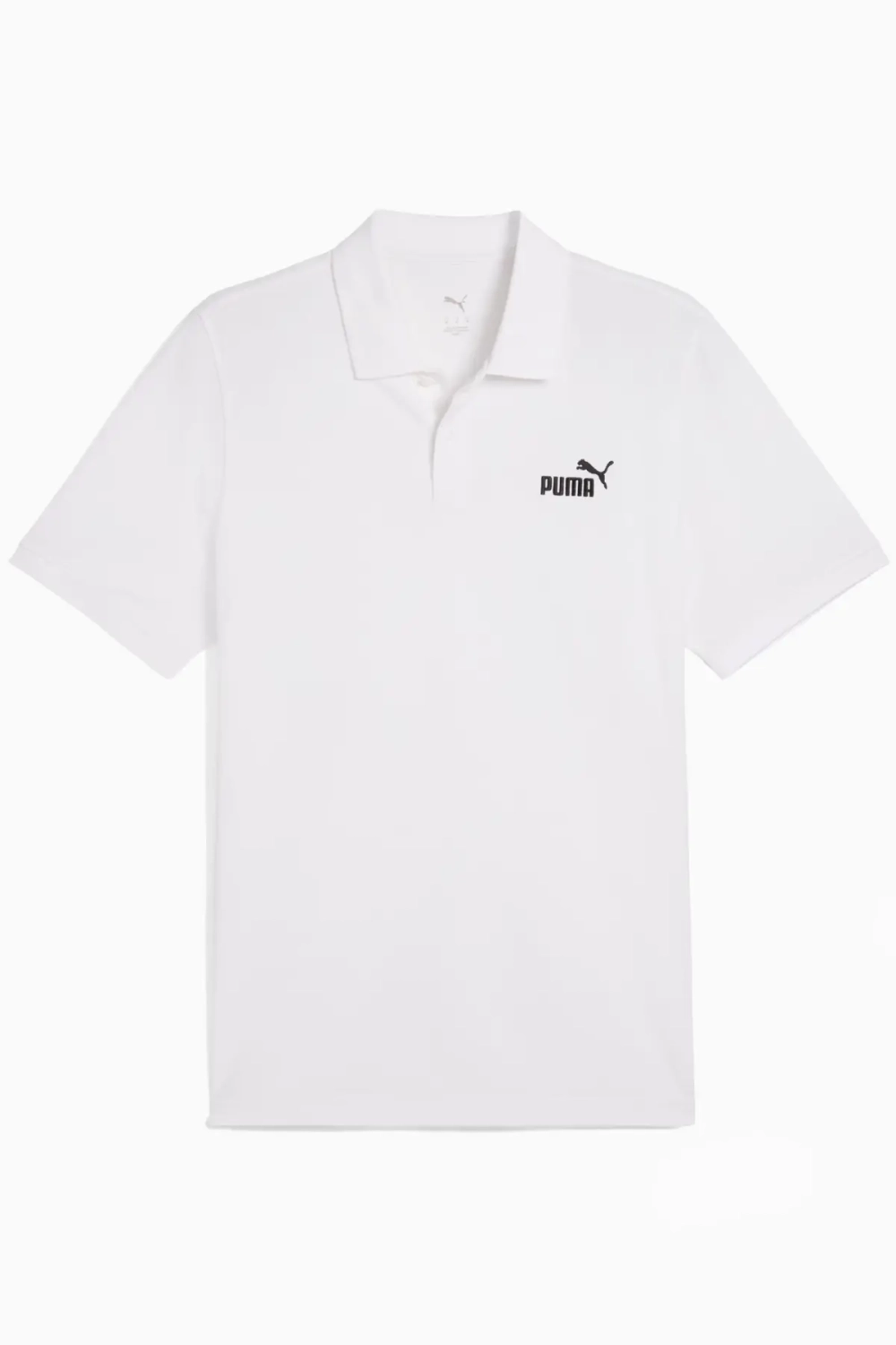 Футболка Puma Essentials Small No. 1 Logo Pique Polo - белый
