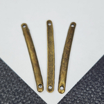 Коннектор палочка, 33мм, античная бронза, штучно