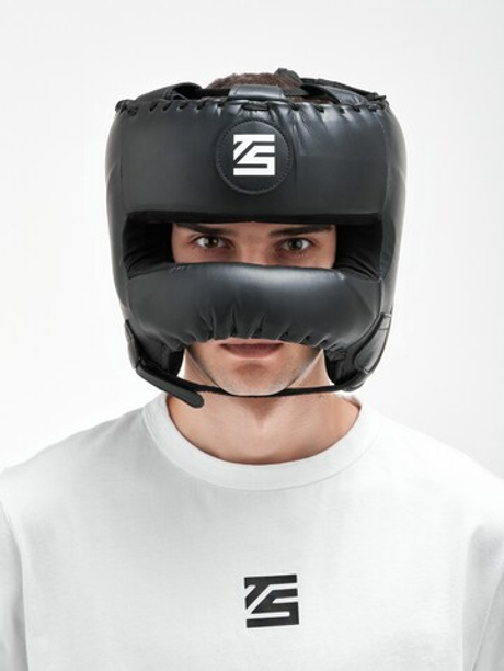 Шлем бамперный Tomorrow Star Vision Pro черный