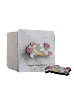 Значок AUGUST WOOD AW_M10 "Сосуд Гигеи"