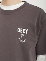 Мужская Футболка Obey Has A Posse