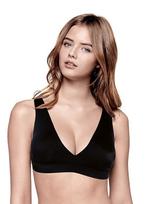 Бюстгальтер с мягкими двухслойными чашками без косточек (Размер: 5B) (Цвет: черный)