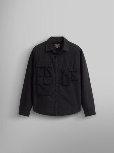 Рубашка мужская Alpha Industries LONG SLEEVE MULTI POCKET SHIRT