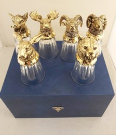 Набор стопок-перевертышей из шести штук в шкатулке