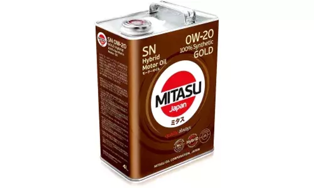 MITASU GOLD SN 0W20 4л синт.