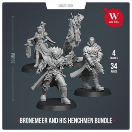 Комплект миниатюр Bronemeer and His Henchmen Bundle