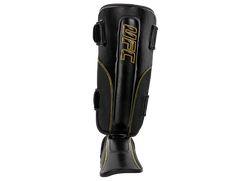 UFC Защита голени на липучках, черная - S/M