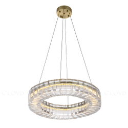 Люстра Cloyd TANGEISER C1 / Ø61 см - золото (арт.11472)