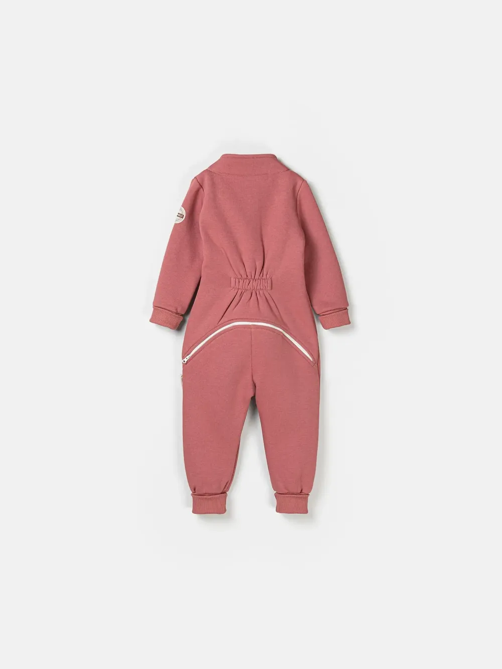 Комбинезон-косуха с клапаном "Пепельная роза" утепленный