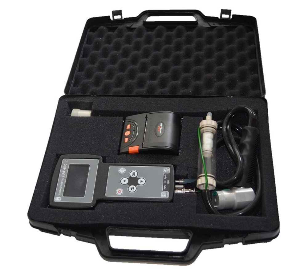 ДАГ-600 газоанализатор дымовых отходящих газов многокомпонентный переносной