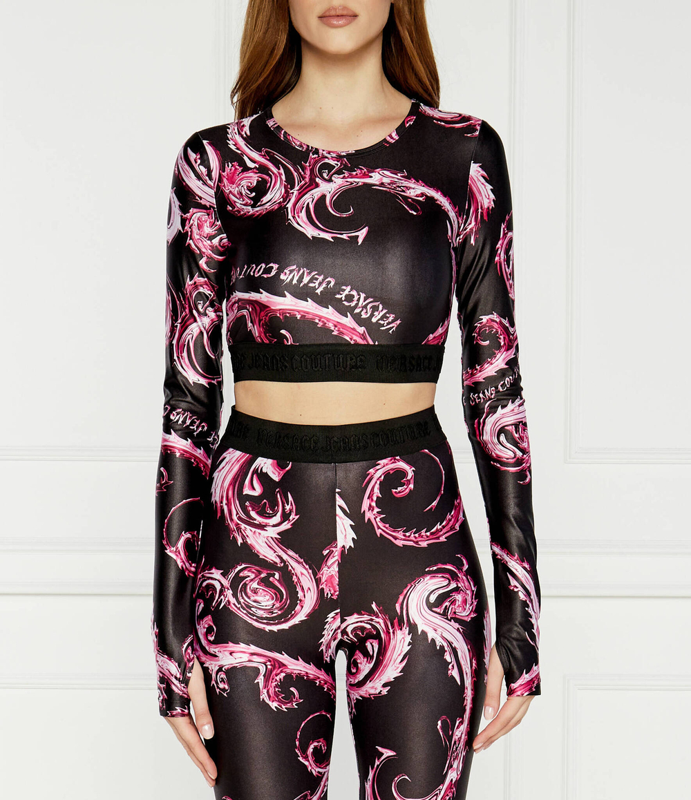 Блузка Versace Jeans Couture - черный(77HAH218JS360)