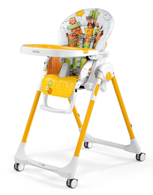 Стульчик для кормления Peg Perego Prima Pappa Follow Me Fox and Friends
