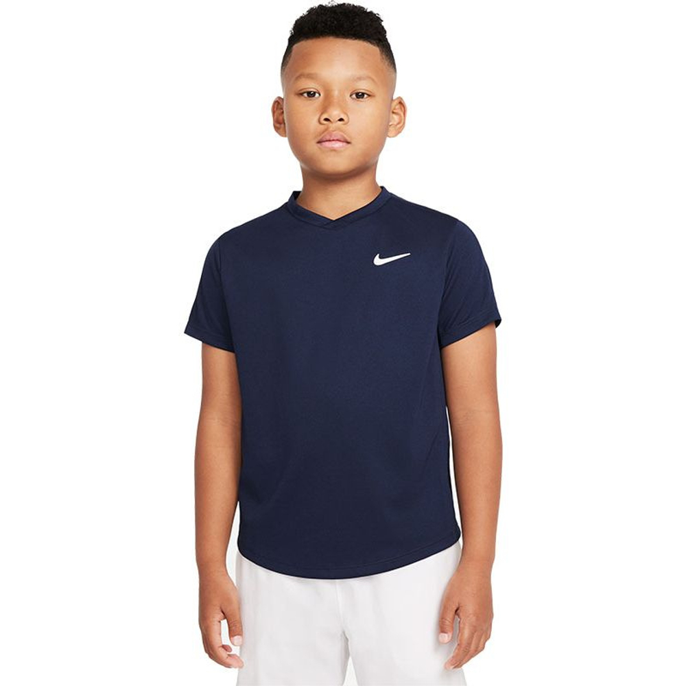 ОДЕЖДА ДЛЯ ТЕННИСА Мальчики, Футболка NIKE COURT DRI FIT VICTORY .