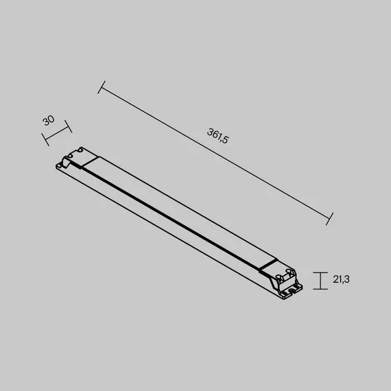 Источник напряжения 24В DALI DT6 60Вт IP 20 Lighting control 725006