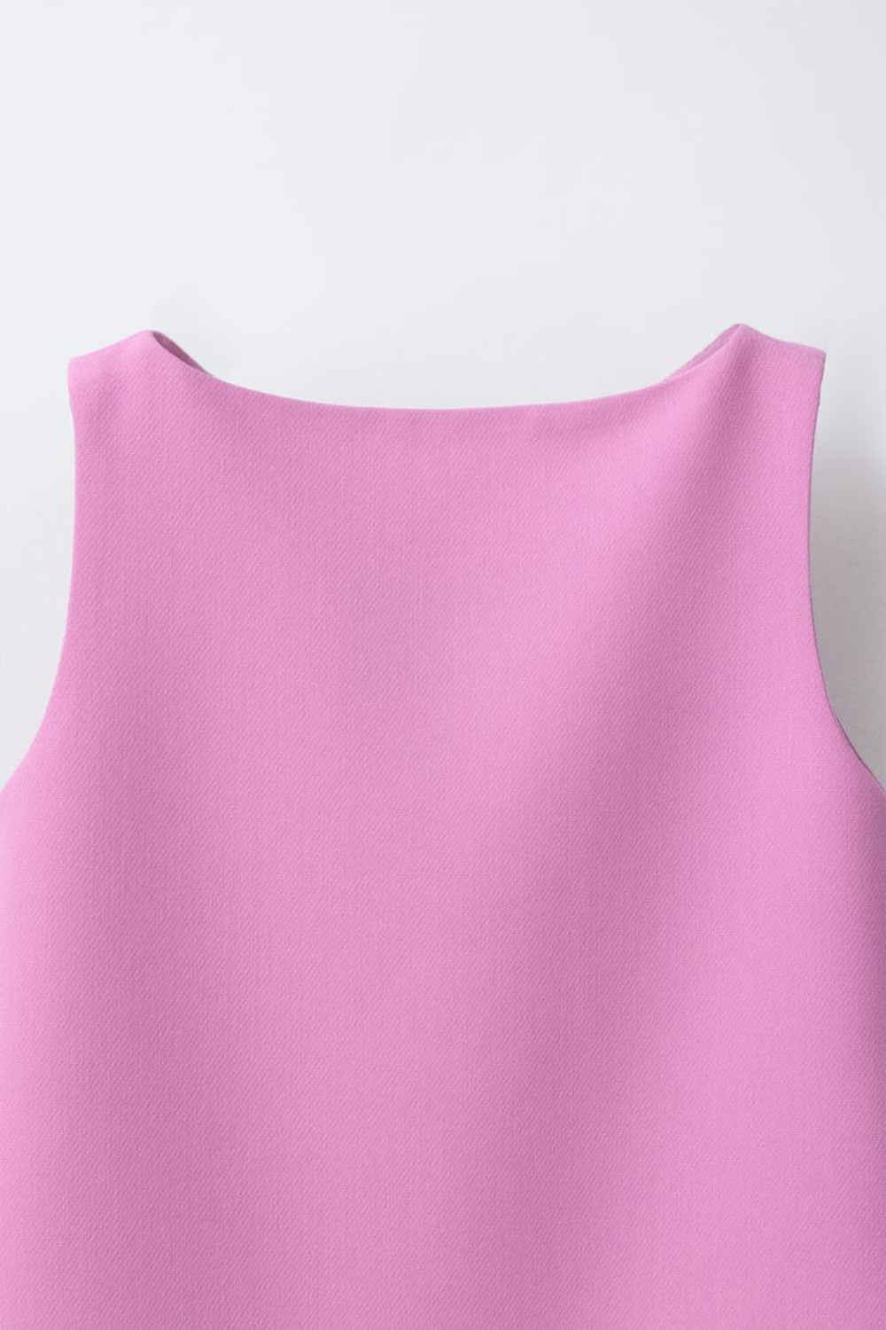 ZARA ПЛАТЬЕ БЕЗ РУКАВОВ, РОЗОВЫЙ