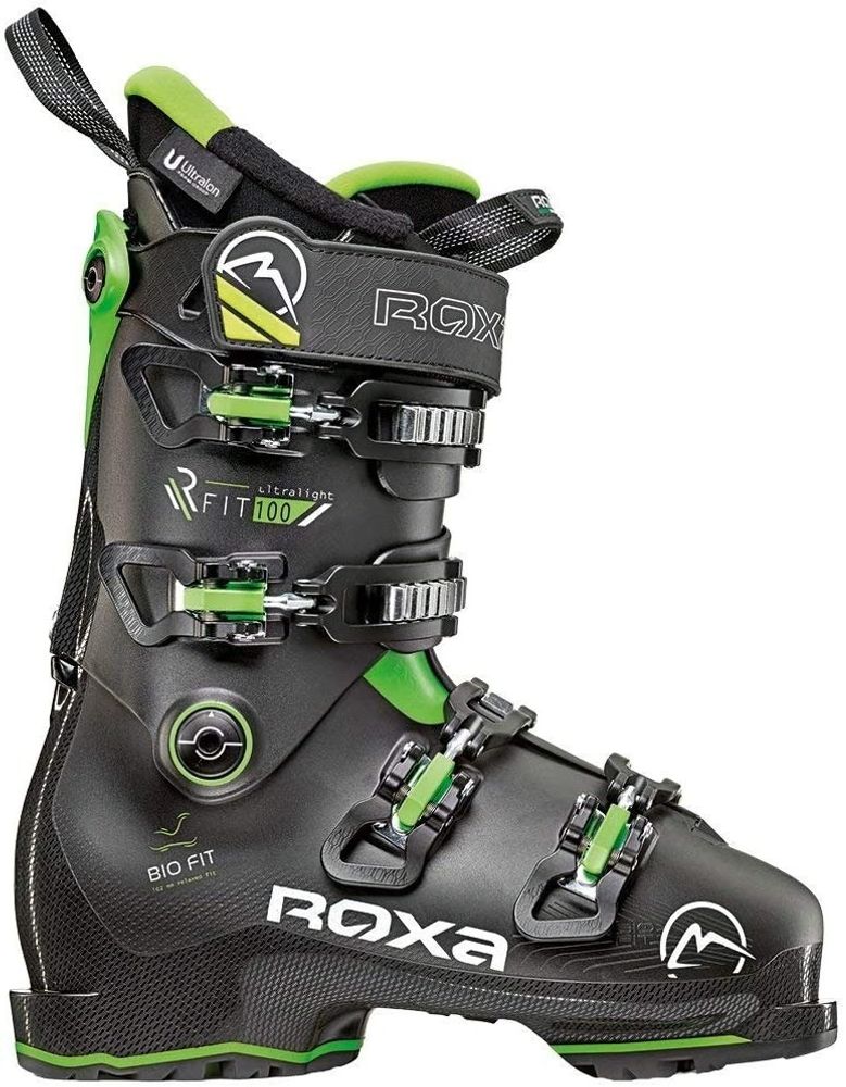 Горнолыжные ботинки ROXA Rfit 100 GW Black/Green (см:30,5)