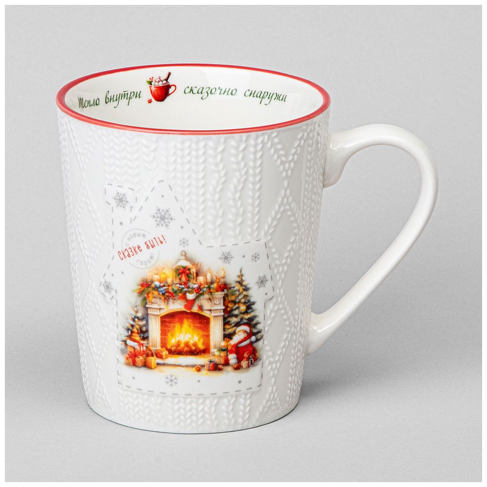 КРУЖКА LEFARD "ТЕПЛО ВНУТРИ , СКАЗОЧНО СНАРУЖИ" 400МЛ