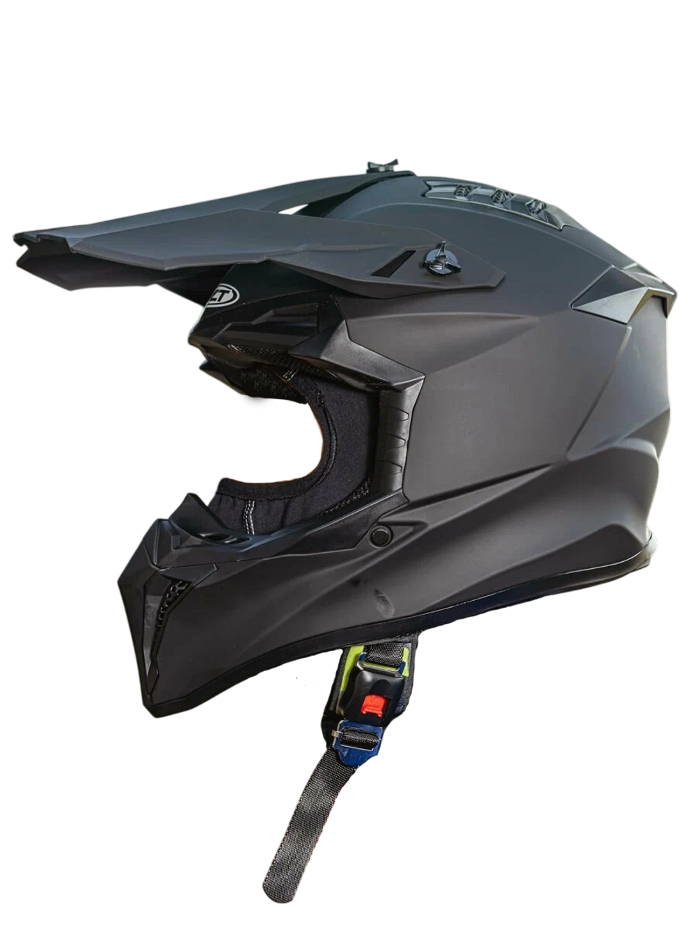 Шлем кроссовый WLT 127 Черный матовый S