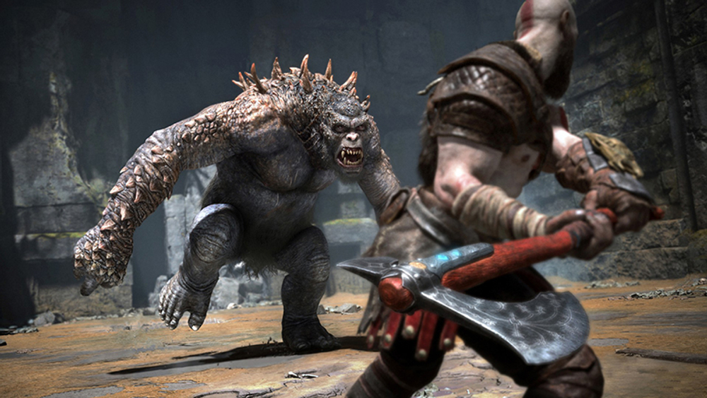 God of War (2018)  рус.суб [PS4] Б/У