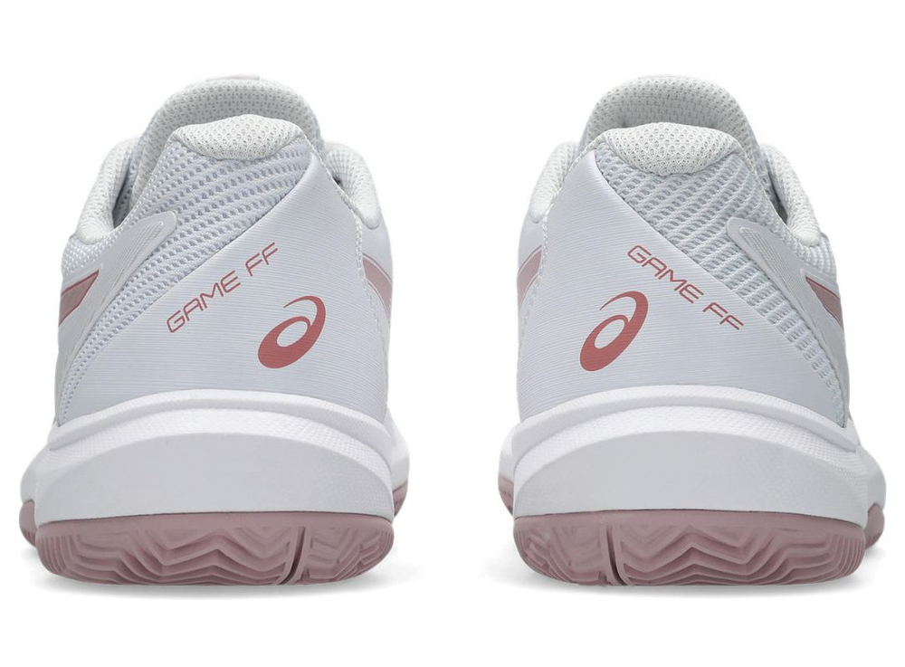 Женские теннисные кроссовки Asics Game FF Clay/OC - white/morganite