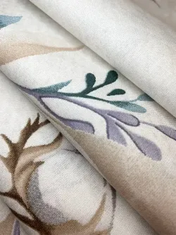 Наволочка 1шт перкаль Сказка "Хлопок" 45x45 см на молнии