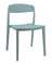 Стул Moris пластик голубой