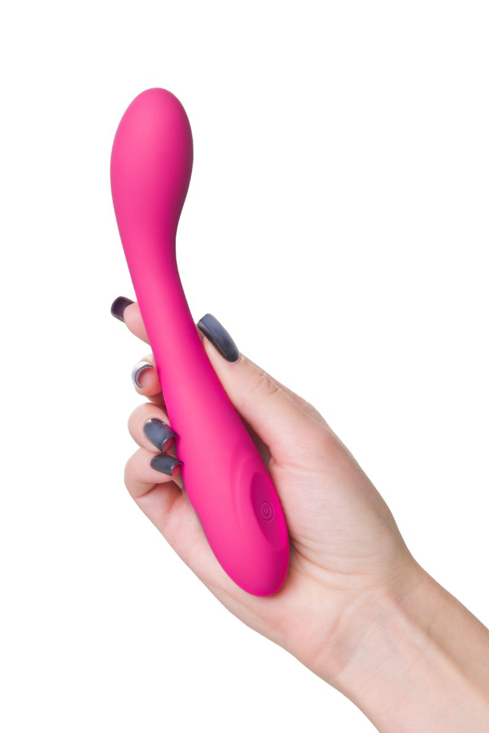 Ярко-розовый стимулятор G-точки G-Stalker - 19,5 см. (Цвет: ярко-розовый)