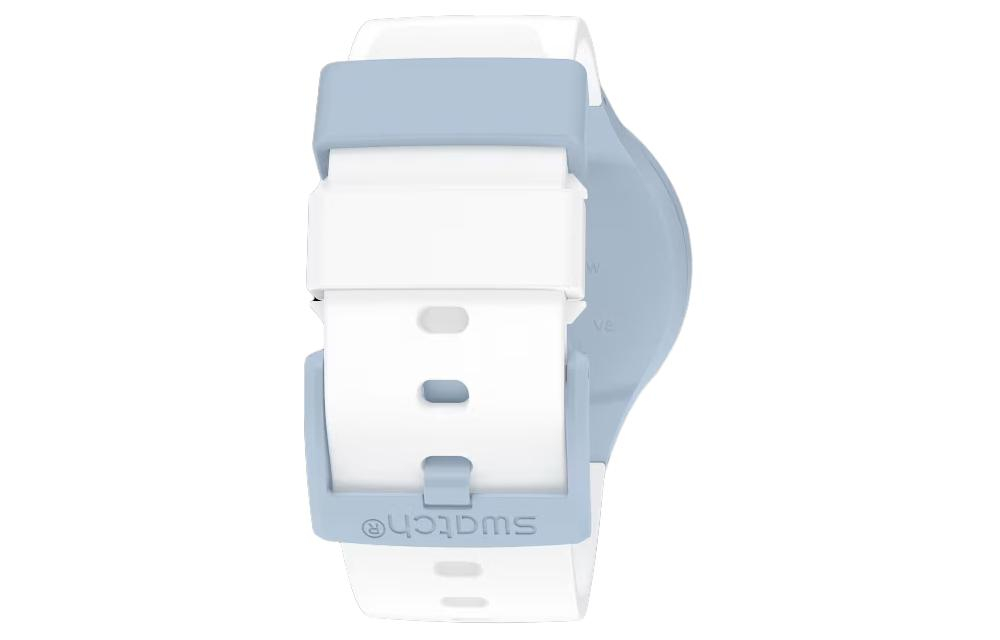 SWATCH Men 47mm White Watch SB03N101