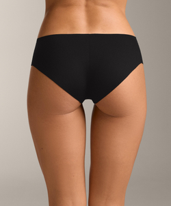 OYSHO Набор из трех пар трусиков-хипстеров из полиамидной смеси, черный