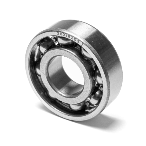 Подшипник шариковый радиальный однорядный открытый, 17х40х12 мм (двигатель ГАЗ, КамАЗ, МАЗ, КРАЗ; КПП УАЗ)