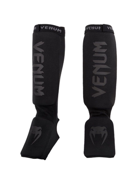Щитки Venum Kontact Black/Black