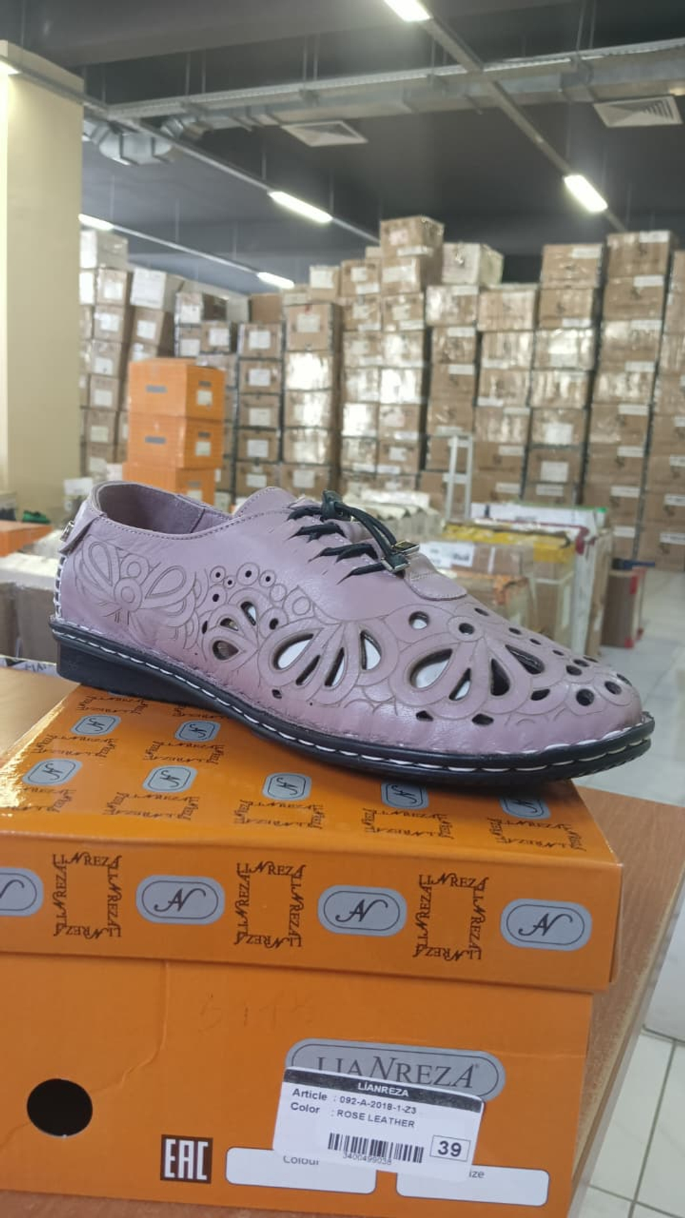 Туфли женские летние LIANREZA 092-A-2018-1-Z3\3118