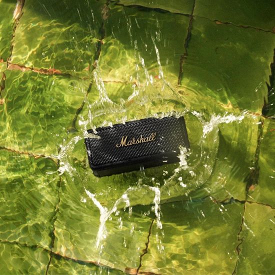 Портативная акустика Marshall Emberton II Black Brass