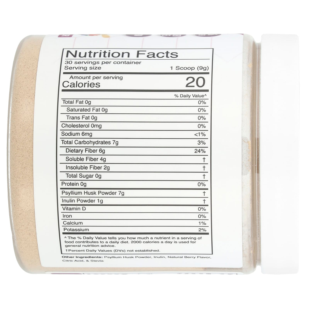 Divine Health, Dr. Coliber MD Fiber Zone, натуральные ягоды, 270 г (9,52 унции)