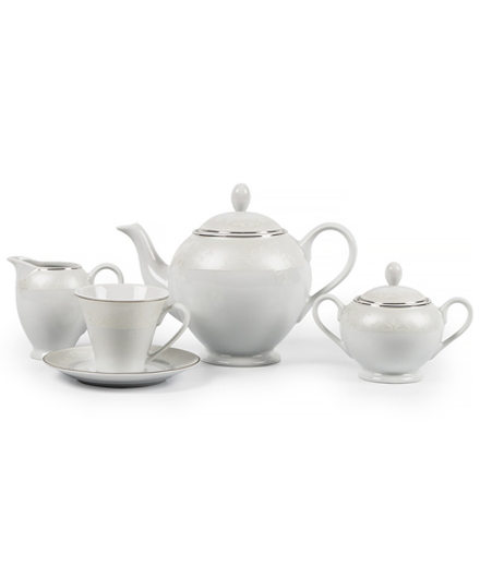 Tunisie Porcelaine Чайный сервиз 27 предмет на 12 персон Arum, лиможский фарфор