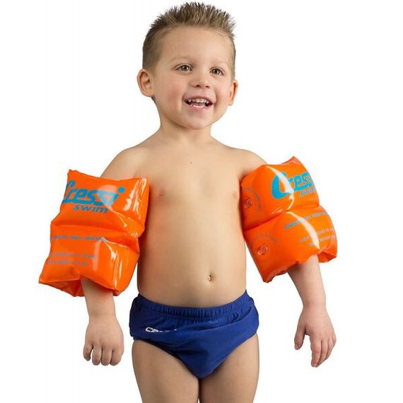 Нарукавники детские надувные Cressi 2 шт оранжевые