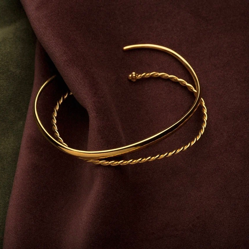 Браслет ГЛАДЬ позолота