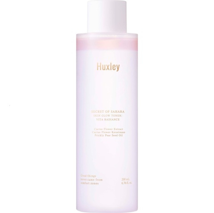 Двухфазный тонер с растительными экстрактами для сияния кожи Huxley Skin Glow Toner Vita Radiance, 200ml