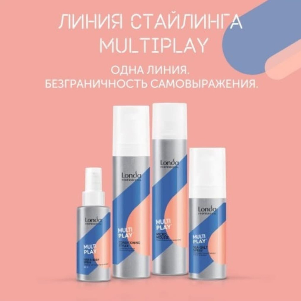 Londa Professional Multi Play Spray Cпрей с морской солью 150 мл