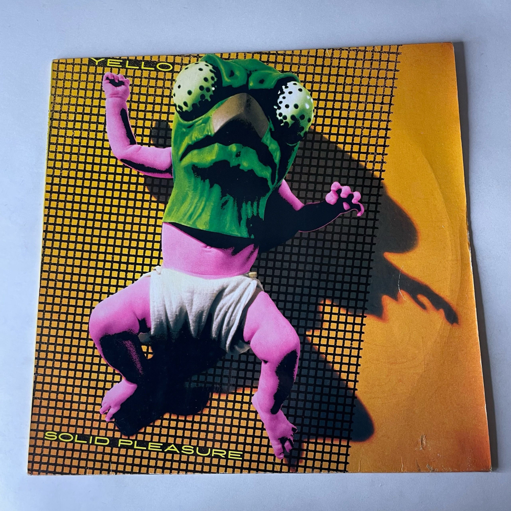 Винтажная виниловая пластинка LP Yello Solid Pleasure (Германия 1981)