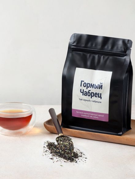 Чай черный - Дикий горный чабрец - пакет 200 гр