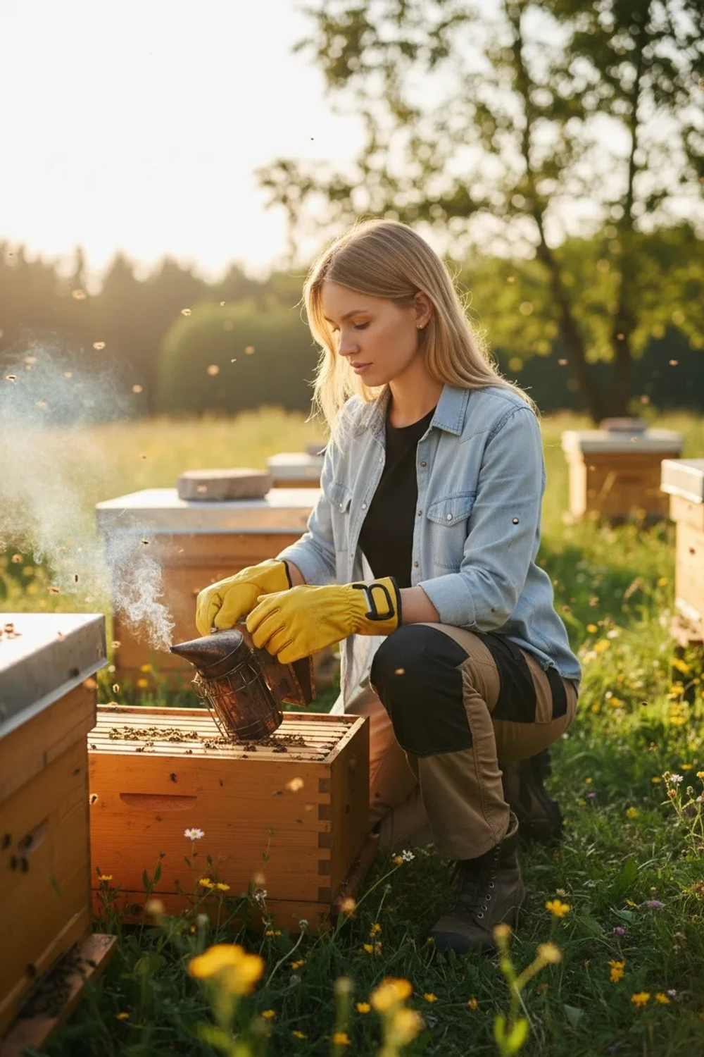 Перчатки кожа 100% (XXl, XL, L)