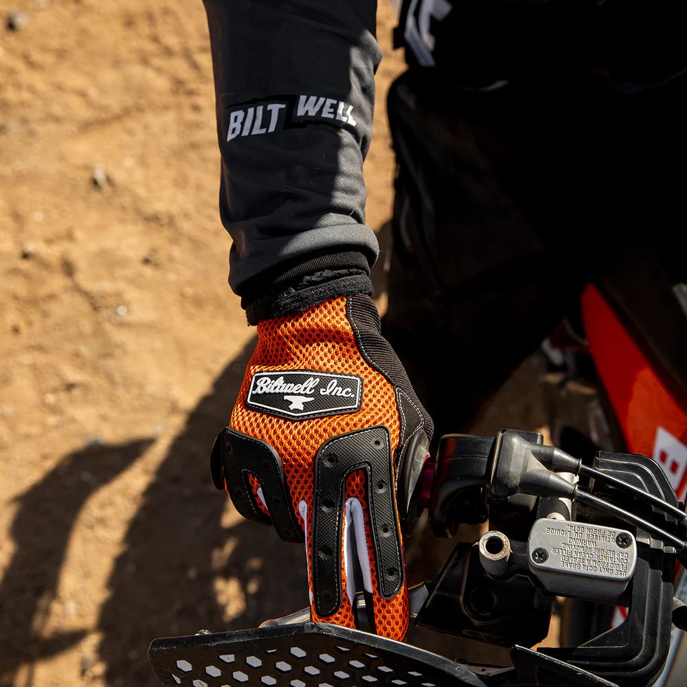 Anza Gloves / Черно-оранжевый