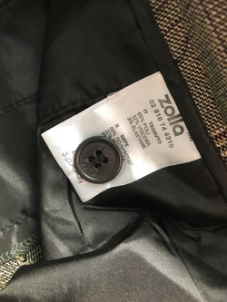 Брюки Zolla в клетку, маркировка XS, визуально на 42 размер