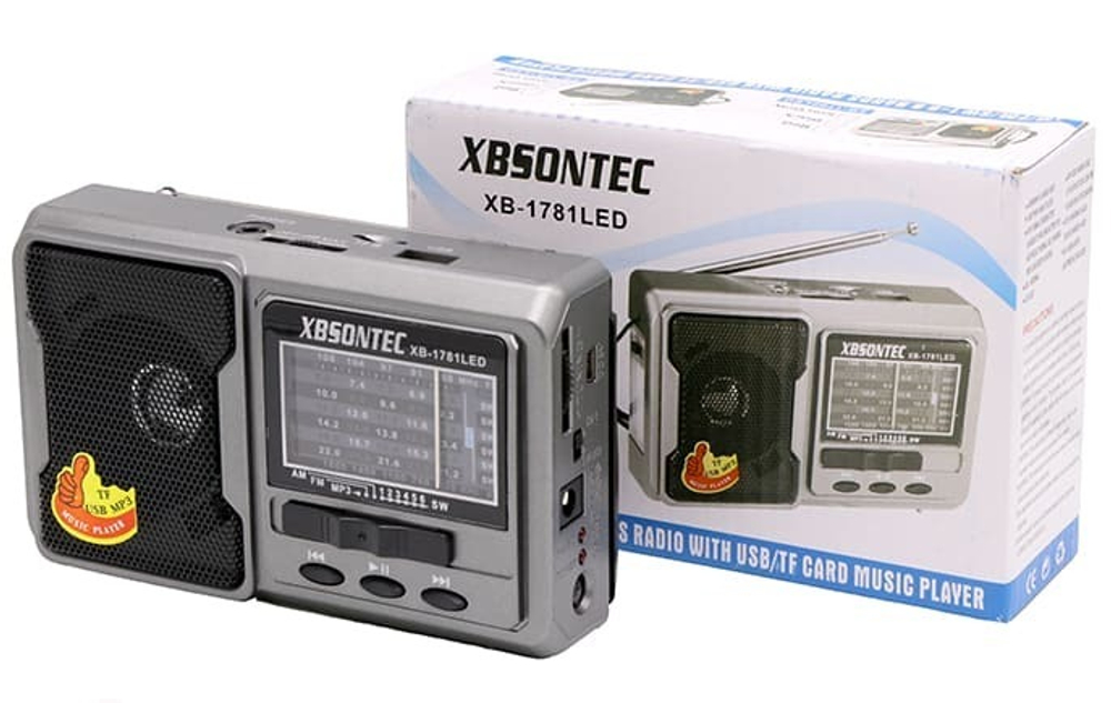 Радиоприемник XB SONTEC XB-1780URT (черный)
