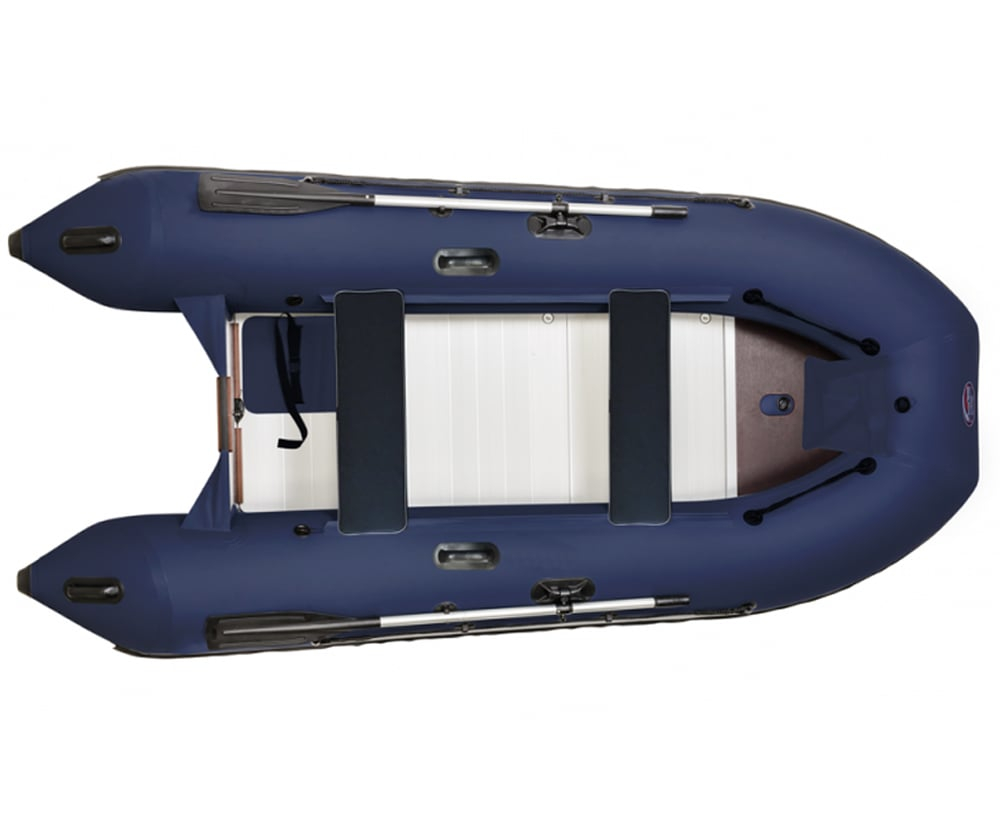 Лодка ПВХ НАВИГАТОР 350 AL + 2х-тактный лодочный мотор NISSAN MARINE NS 9.9 D2 S