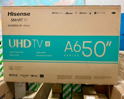 Телевизор Hisense 50A6BG 127см, 4K, LED, HDR, Smart TV, OS Vidaa