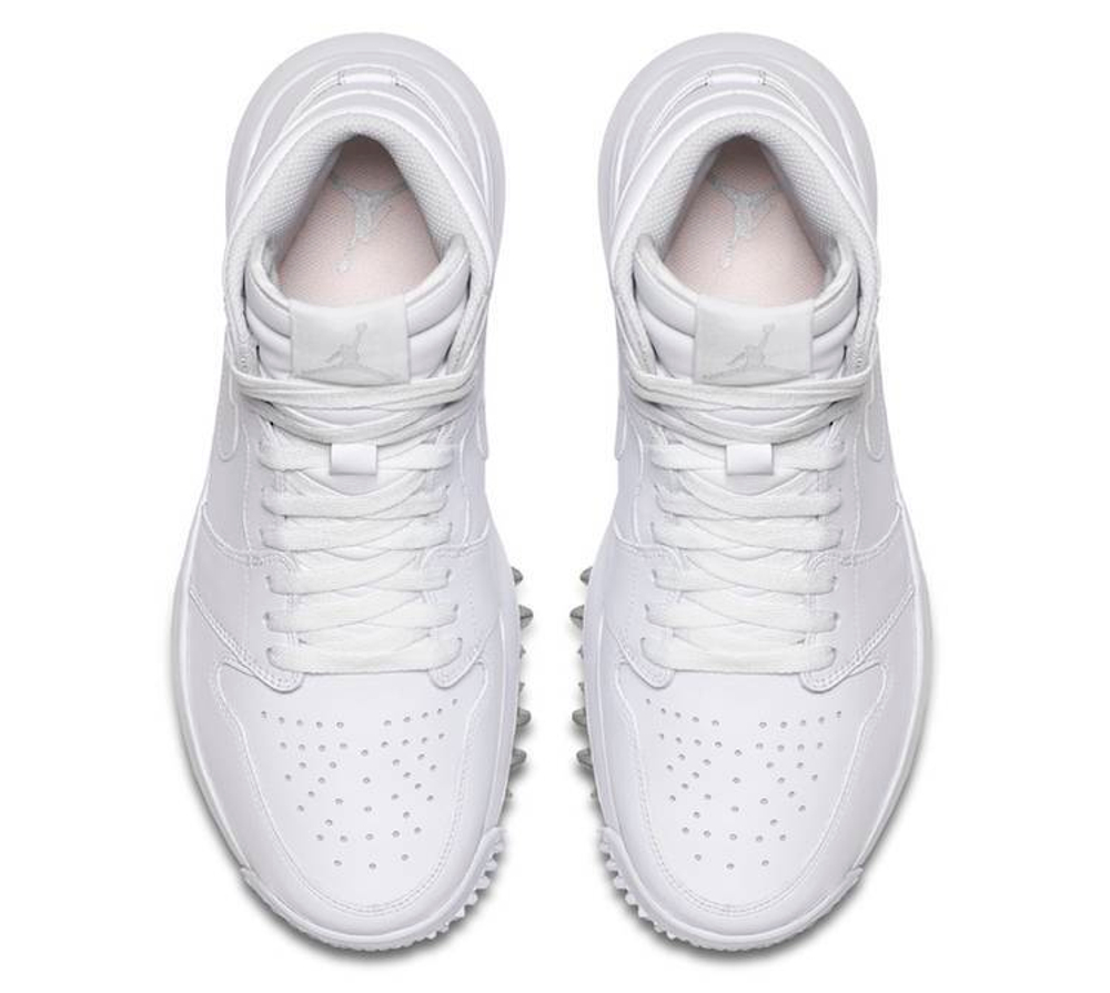 Кроссовки Jordan Air Jordan 1 Retro Golf Cleat White Metallic