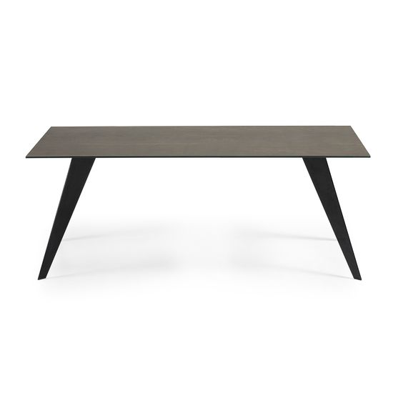 Стол Nack 200x100 керамика антрацитовый